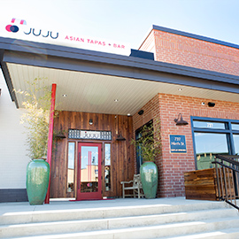 Photograph of JuJu Durham storefront